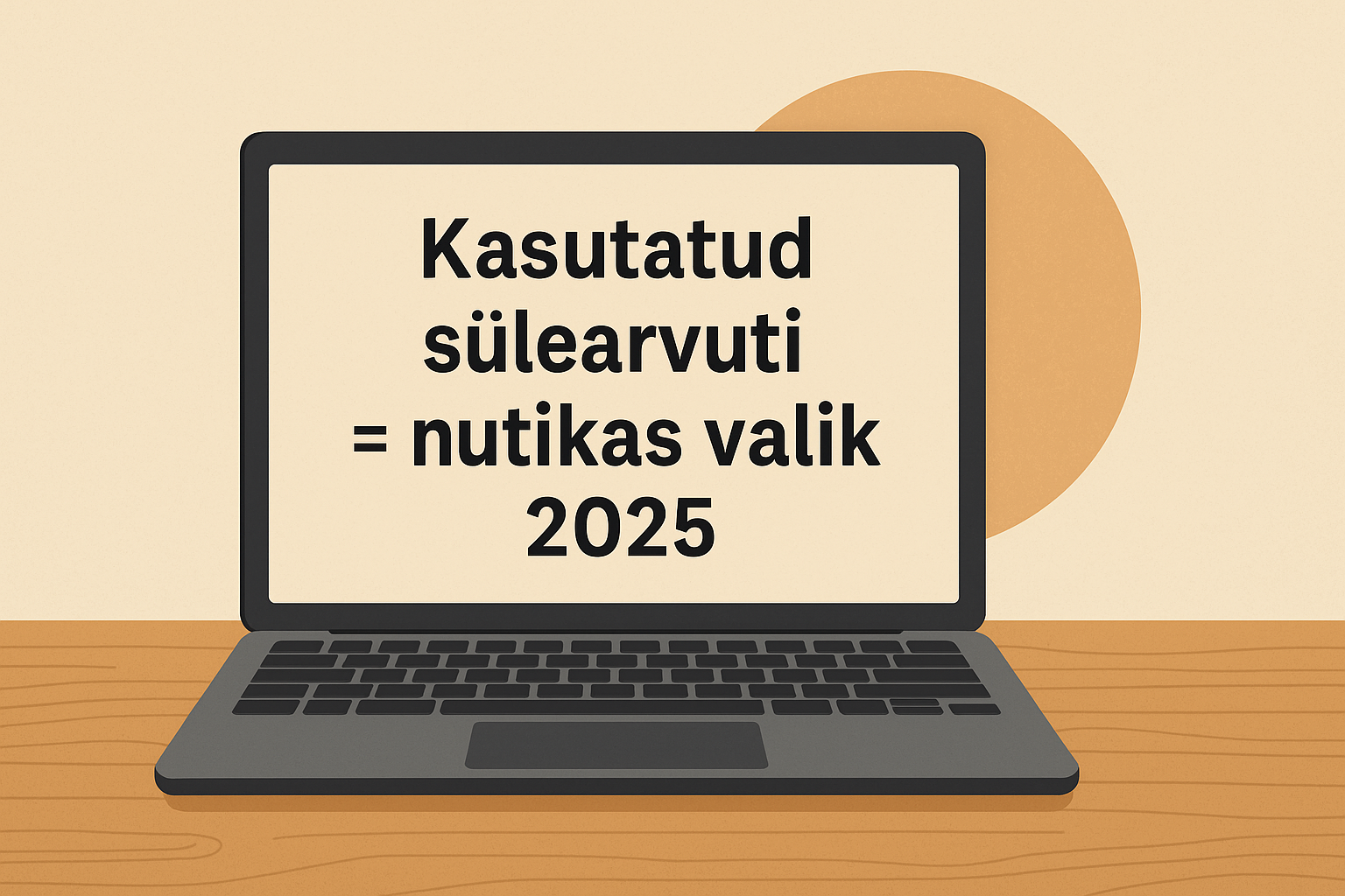Illustratsioon kasutatud äriklassi sülearvutist – tark valik 2025